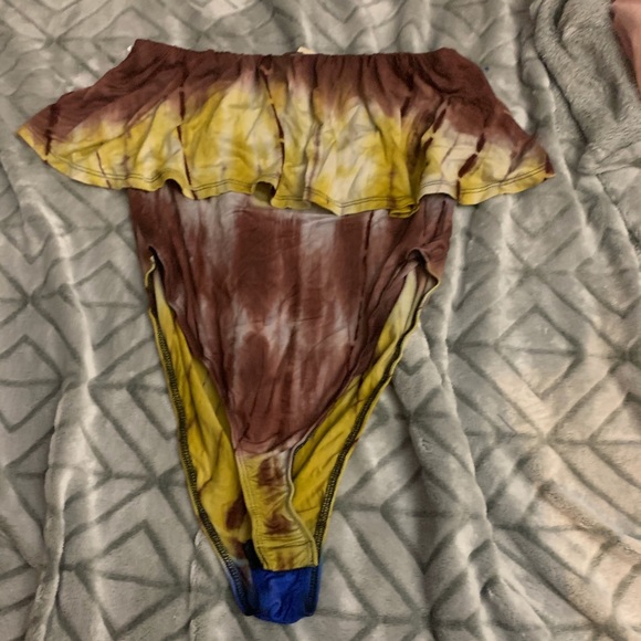 Tie Dye Bodysuit Never Worn - Picture 2 of 3